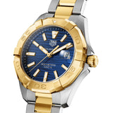  Shop Authentic Tag Heuer Aquaracer Blue Dial Two Tone Steel Strap Watch for Women - WBD1325.BB0320 - Luxxuri