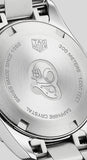  Shop Authentic Tag Heuer Aquaracer Quartz Black Dial Silver Steel Strap Watch for Women - WBD1410.BA0741 - Luxxuri