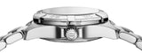  Shop Authentic Tag Heuer Aquaracer Quartz Mother of Pearl White Dial Silver Steel Strap Watch for Women - WBD1411.BA0741 - Luxxuri