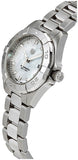  Shop Authentic Tag Heuer Aquaracer Diamonds Mother of Pearl Dial Silver Steel Strap Watch for Women - WBD1414.BA0741 - Luxxuri