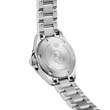  Shop Authentic Tag Heuer Aquaracer Diamonds Mother of Pearl Dial Silver Steel Strap Watch for Women - WBD1414.BA0741 - Luxxuri