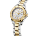  Shop Authentic Tag Heuer Aquaracer Mother of Pearl Dial Two Tone Steel Strap Watch for Men - WBD1420.BB0321 - Luxxuri