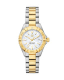  Shop Authentic Tag Heuer Aquaracer Mother of Pearl Dial Two Tone Steel Strap Watch for Men - WBD1420.BB0321 - Luxxuri
