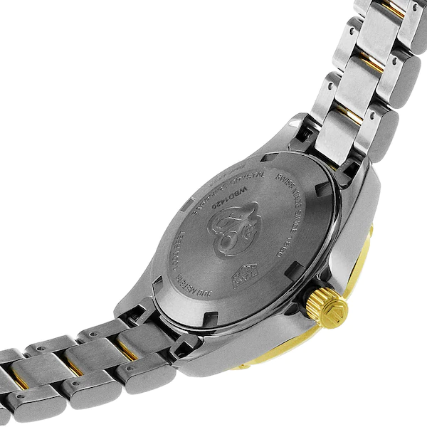 Tag Heuer Aquaracer Mother of Pearl Dial Two Tone Steel Strap Watch for Men - WBD1420.BB0321