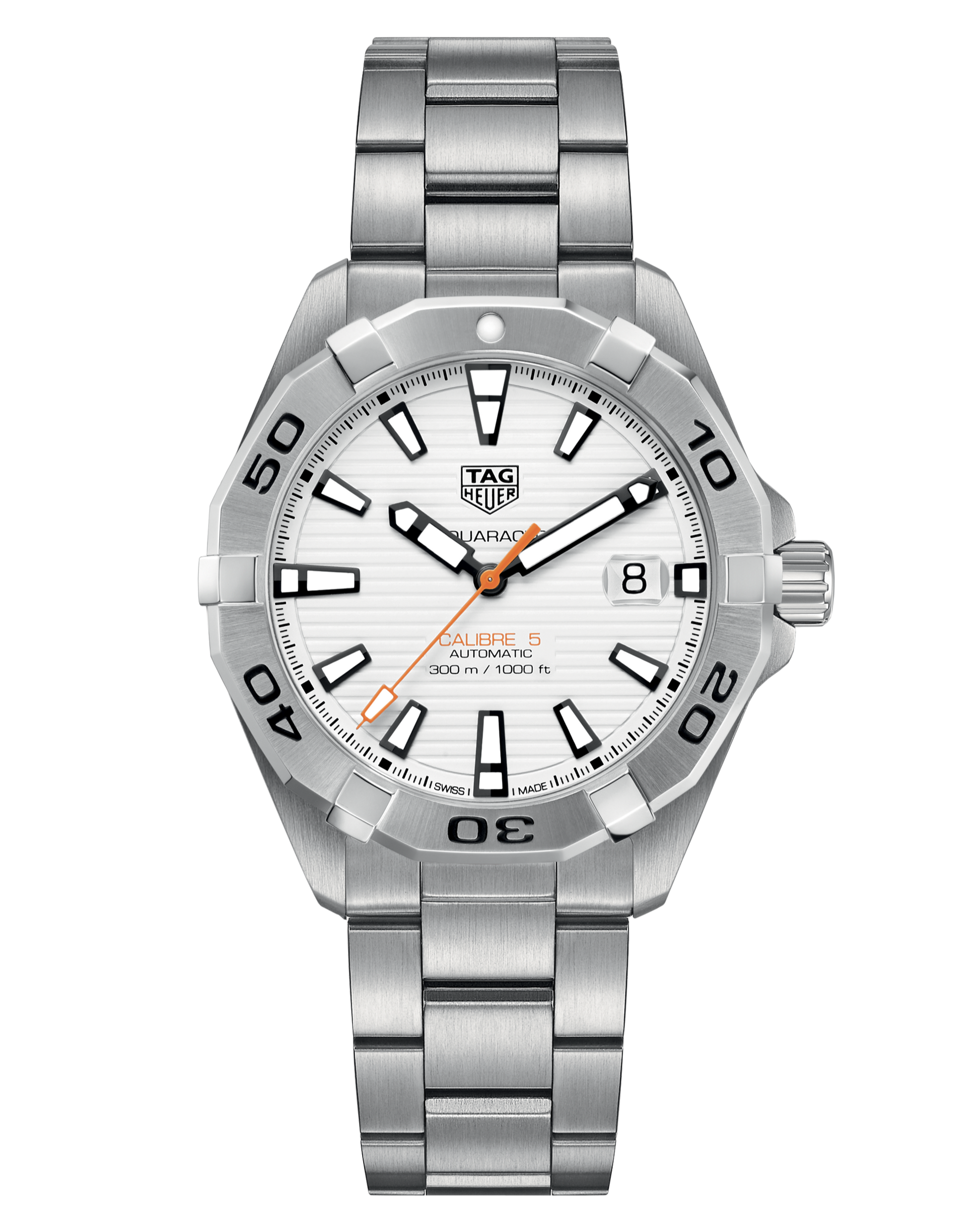  Shop Authentic Tag Heuer Aquaracer White Dial Watch for Men - WBD1111.BA0928 - Luxxuri