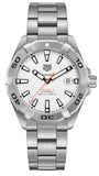  Shop Authentic Tag Heuer Aquaracer Automatic White Dial Silver Steel Strap Watch for Men - WBD2111.BA0928 - Luxxuri
