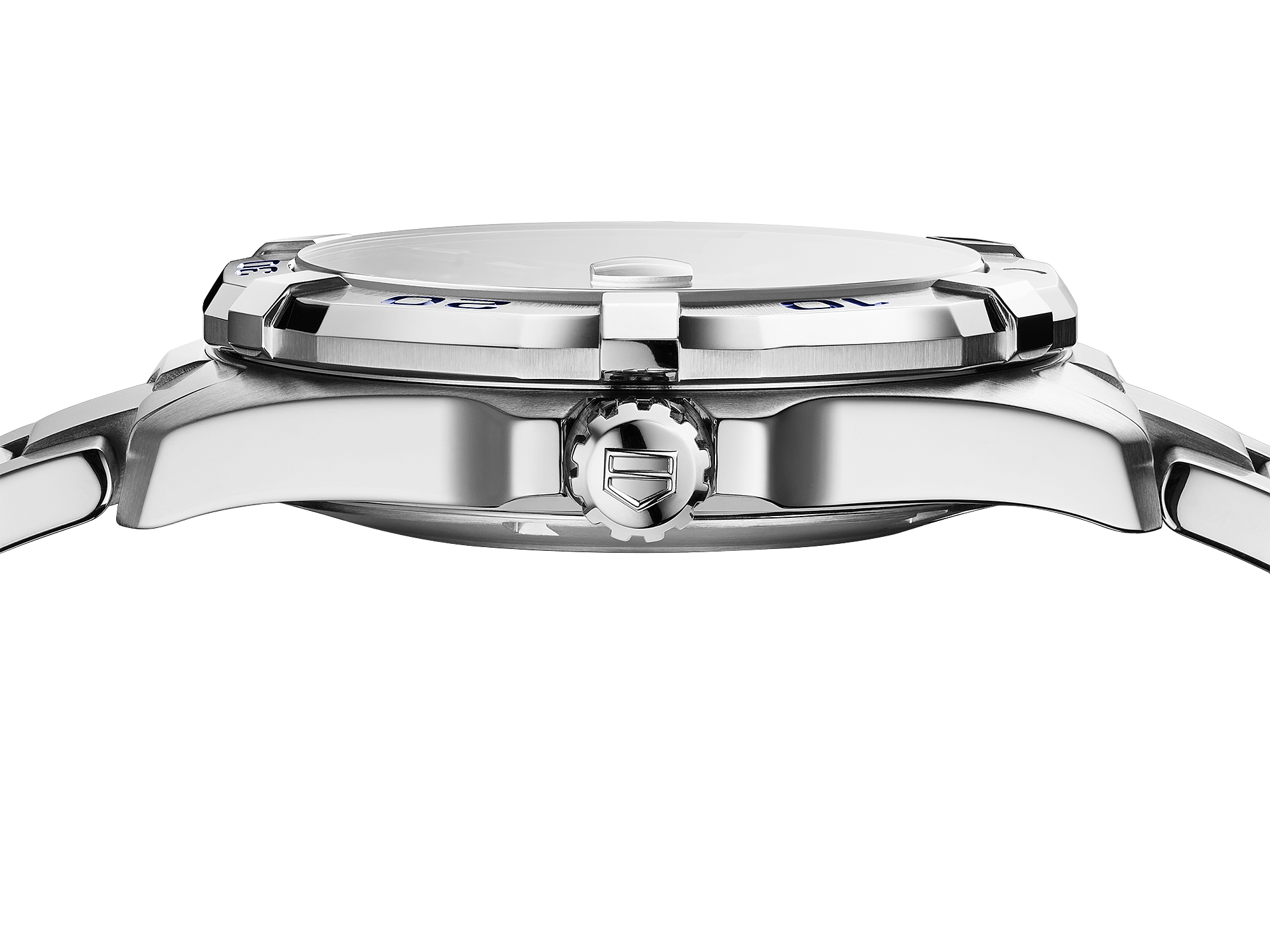 Tag Heuer Aquaracer Automatic Blue Dial Silver Steel Strap Watch for Men - WBD2112.BA0928