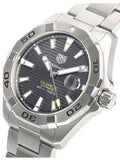  Shop Authentic Tag Heuer Aquaracer Calibre 5 Grey Dial Silver Steel Strap Watch for Men - WBD2113.BA0928 - Luxxuri