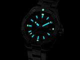  Shop Authentic Tag Heuer Aquaracer Calibre 5 Grey Dial Silver Steel Strap Watch for Men - WBD2113.BA0928 - Luxxuri