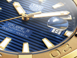 Shop Authentic Tag Heuer Aquaracer Calibre 5 Blue Dial Two Tone Steel Strap Watch for Women - WBD2120.BB0930 - Luxxuri