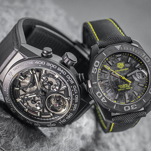  Shop Authentic Tag Heuer Aquaracer Carbon Dial Watch for Men - WBD218B.FC6446 - Luxxuri