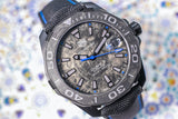  Shop Authentic Tag Heuer Aquaracer Calibre 5 Black Nylon Strap Carbon Dial Watch for Men -  WBD218C.FC6447 - Luxxuri