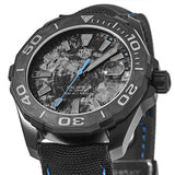  Shop Authentic Tag Heuer Aquaracer Calibre 5 Black Nylon Strap Carbon Dial Watch for Men -  WBD218C.FC6447 - Luxxuri