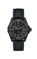 Tag Heuer Aquaracer Calibre 5 Black Nylon Strap Carbon Dial Watch for Men -  WBD218C.FC6447