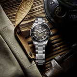  Shop Authentic Tag Heuer Autavia Automatic Grey Dial Silver Steel Strap Watch for Men - WBE5114.EB0173 - Luxxuri