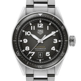  Shop Authentic Tag Heuer Autavia Automatic Grey Dial Silver Steel Strap Watch for Men - WBE5114.EB0173 - Luxxuri