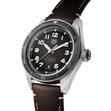  Shop Authentic Tag Heuer Autavia Automatic Grey Dial Brown Leather Strap Watch for Men - WBE5114.FC8266 - Luxxuri