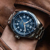  Shop Authentic Tag Heuer Autavia Automatic Blue Dial Silver Steel Strap Watch for Men - WBE5116.EB0173 - Luxxuri