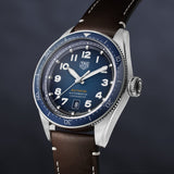  Shop Authentic Tag Heuer Autavia Calibre 5 Automatic Blue Dial Brown Leather Strap Watch for Men - WBE5116.FC8266 - Luxxuri