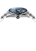 Tag Heuer Autavia Cosc GMT Automatic Blue Dial Silver Steel Strap Watch for Men - WBE511A.BA0650