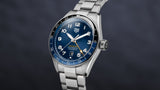  Shop Authentic Tag Heuer Autavia Cosc GMT Automatic Blue Dial Silver Steel Strap Watch for Men - WBE511A.BA0650 - Luxxuri