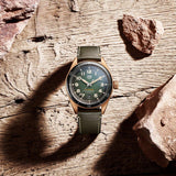  Shop Authentic Tag Heuer Autavia Olive Green Dial Watch for Men - WBE5190.FC8268 - Luxxuri