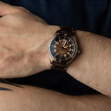  Shop Authentic Tag Heuer Autavia Brown Dial Brown Leather Strap Watch for Men - WBE5191.FC8276 - Luxxuri