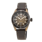  Shop Authentic Tag Heuer Autavia Brown Dial Brown Leather Strap Watch for Men - WBE5191.FC8276 - Luxxuri