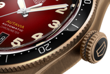  Shop Authentic Tag Heuer Autavia Maroon Dial Watch for Men - WBE5193.FC8300 - Luxxuri