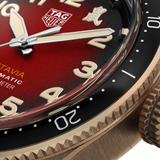  Shop Authentic Tag Heuer Autavia Maroon Dial Watch for Men - WBE5193.FC8300 - Luxxuri