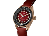  Shop Authentic Tag Heuer Autavia Calibre 5 Chinese New Year Maroon Dial Maroon Leather Strap Watch for Men - WBE5193.FC8300 - Luxxuri