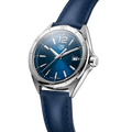 Tag Heuer Formula 1 Quartz Blue Dial Blue Leather Strap Watch for Women - WBJ1312.FC8231