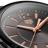  Shop Authentic Tag Heuer Formula 1 Quartz Black Dial Black Leather Strap Watch for Women - WBJ1314.FC8230 - Luxxuri