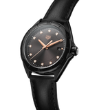  Shop Authentic Tag Heuer Formula 1 Quartz Diamonds Black Dial Black Leather Strap Watch for Women - WBJ1317.FC8230 - Luxxuri