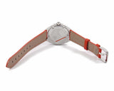  Shop Authentic Tag Heuer Formula 1 Quartz Diamonds Mother of Pearl Dial Orange Leather Strap Watch for Women - WBJ131A.FC8250 - Luxxuri