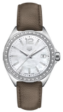  Shop Authentic Tag Heuer Formula 1 Quartz Mother of Pearl Dial Brown Leather Strap Watch for Women - WBJ131A.FC8255 - Luxxuri