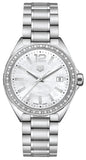  Shop Authentic Tag Heuer Formula 1 Quartz Diamonds Mother of Pearl Dial Silver Steel Strap Watch for Women - WBJ131A.BA0666 - Luxxuri