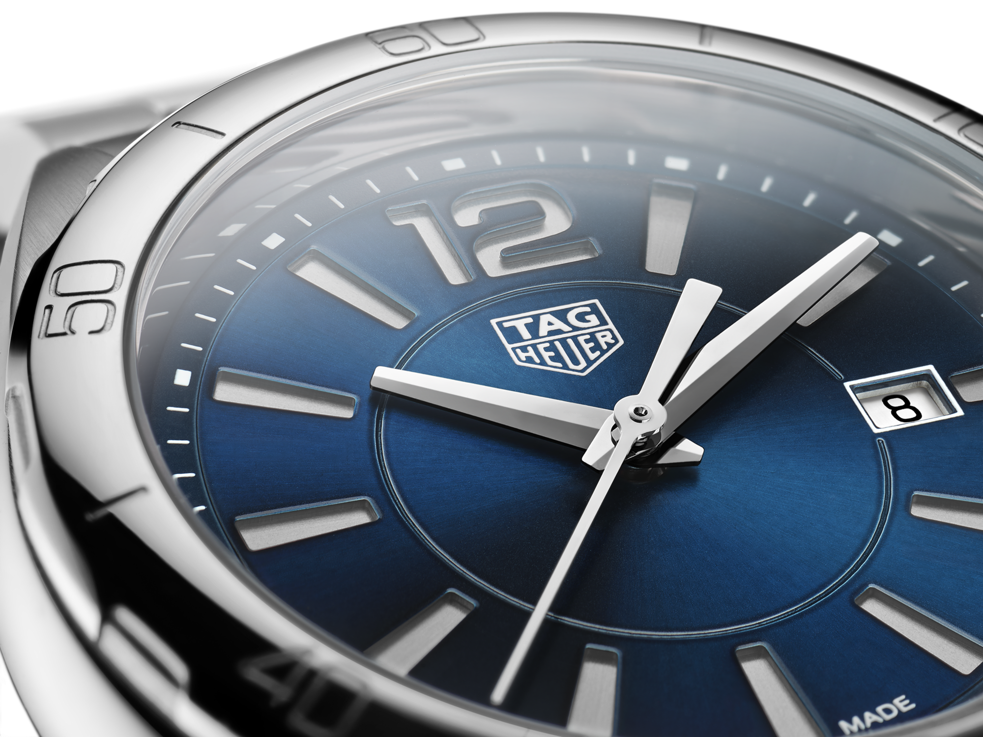 Tag Heuer Formula 1 Quartz Blue Dial Silver Steel Strap Watch for Women - WBJ1412.BA0664