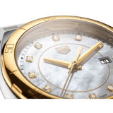  Shop Authentic Tag Heuer Formula 1 Diamonds Mother of Pearl White Dial Two Tone Steel Strap Watch for Women - WBJ1421.BB0648 - Luxxuri
