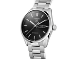  Shop Authentic Tag Heuer Carrera Day Date Automatic Black Dial Silver Steel Strap Watch for Men - WBN2010.BA0640 - Luxxuri