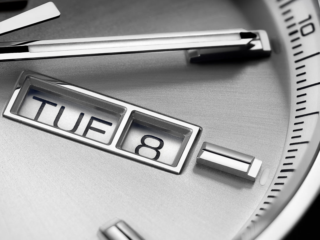  Shop Authentic Tag Heuer Carrera Day Date Silver Dial Brown Leather Strap Watch for Men - WBN2011.FC6484 - Luxxuri