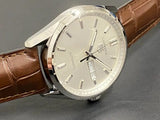  Shop Authentic Tag Heuer Carrera Day Date Silver Dial Brown Leather Strap Watch for Men - WBN2011.FC6484 - Luxxuri