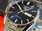  Shop Authentic Tag Heuer Carrera Day Date Blue Dial Silver Steel Strap Watch for Women - WBN2012.BA0640 - Luxxuri