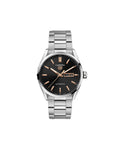  Shop Authentic Tag Heuer Carrera Day Date Black Dial Silver Steel Strap Watch for Men - WBN2013.BA0640 - Luxxuri