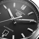  Shop Authentic Tag Heuer Carrera Date Black Dial Silver Steel Strap Watch for Men - WBN2110.BA0639 - Luxxuri