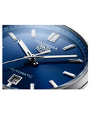  Shop Authentic Tag Heuer Carrera Date Blue Dial Silver Steel Strap Watch for Men - WBN2112.BA0639 - Luxxuri