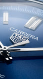  Shop Authentic Tag Heuer Carrera Date Blue Dial Blue Leather Strap Watch for Men - WBN2112.FC6504 - Luxxuri