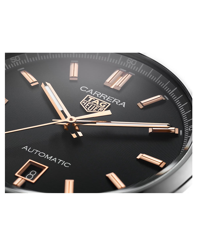  Shop Authentic Tag Heuer Carrera Black Dial Silver Steel Strap Watch for Men - WBN2113.BA0639 - Luxxuri