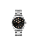  Shop Authentic Tag Heuer Carrera Black Dial Silver Steel Strap Watch for Men - WBN2113.BA0639 - Luxxuri