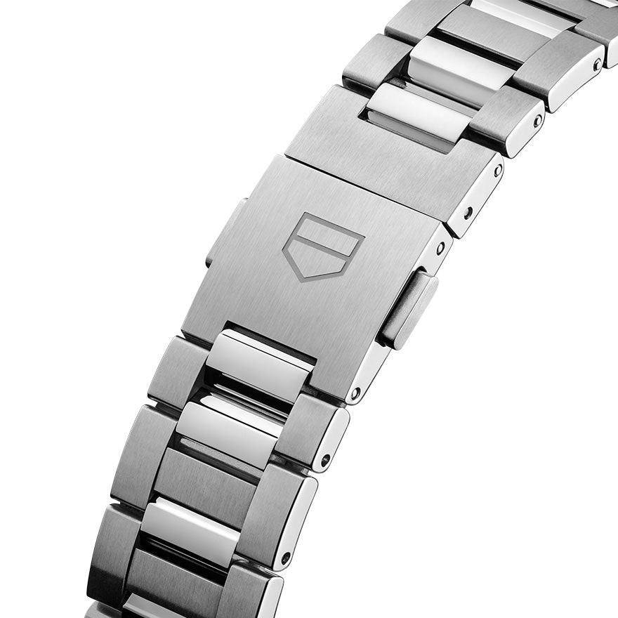 Tag Heuer Carrera Date Silver Dial Silver Steel Strap Watch for Women - WBN2310.BA0001